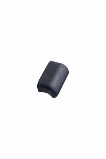 Furnipart- Glove - knop i eg bejdset sort CC32mm L55mm H26,1mm