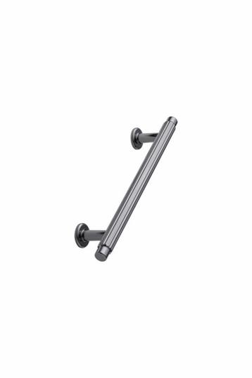 Furnipart - Villa - greb i zink sort nikkel CC128mm L177,5mm H34,1mm