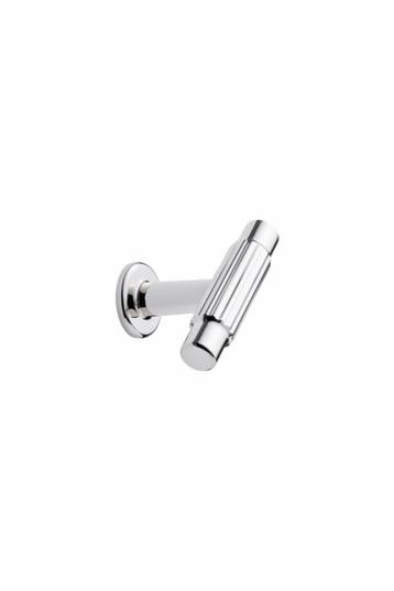 Furnipart- Villa t - knop i zink blank nikkel L50mm H34mm B20mm 