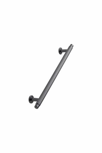Furnipart - Villa Long - greb i aluminium sort nikkel CC2x320mm L690mm H34mm