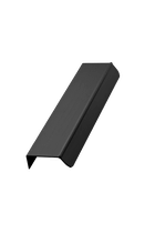 Furnipart - Accent - greb i aluminium børstet mat sort CC160mm L200mm B44,