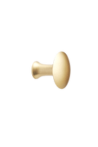 Furnipart - Castle - greb i Zink Børstet guld H36mm Ø37,8mm