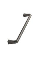 Furnipart - Concave - greb i zink antik grå CC160mm L173mm B13mm H35mm