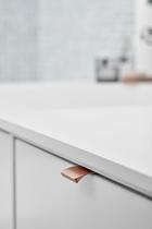 Furnipart - Edge Straight - greb i aluminium børstet kobber CC20mm L40mm B