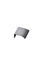 Furnipart - Edge Straight - greb i aluminium Børstet antracit CC20mm L40mm