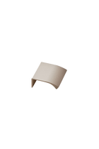 Furnipart - Edge Straight - greb i Aluminium Beige NCS 2005-Y60R m/ Strukt