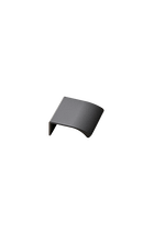 Furnipart - Edge Straight - greb i Aluminium Antracit NCS 8000-N m/ strukt