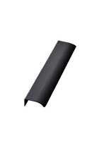 Furnipart - Edge Straight - greb i aluminium børstet mat sort CC2x80mm L200mm