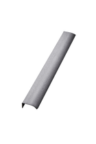 Furnipart - Edge Straight - greb i aluminium Børstet antracit CC2x160mm L3