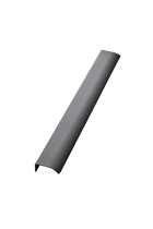 Furnipart - Edge Straight - greb i Aluminium CC2x160mm L350mm B40,9mm H18m