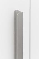 Furnipart - Elan - greb i Aluminium Inox look CC160+544mm L600mm B20mm