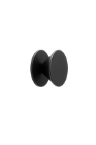 Furnipart - Orbit - greb i Zink Mat sort H22mm Ø35,8mm