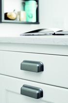 Furnipart - Port - greb i zink antik grå CC96mm L112mm B39mm H29,8mm