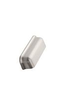 Furnipart - Port - greb i zink inox look CC96mm L112mm B39mm H29,8mm