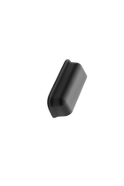 Furnipart - Port - greb i zink mat sort CC96mm L112mm B39mm H29,8mm