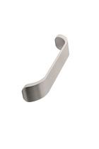 Furnipart - Radius - greb i zink inox look CC160mm L170mm B28mm H30mm