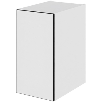 Multi-Living Bad hyldeskab i White/Black line med 1 låge D: 44.5 cm - Bredde: 30 cm