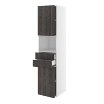 Kitchn Bad højskab med 2 skuffer og 2 låger