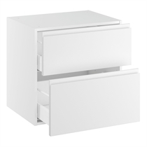 Kitchn Badunderskab lavt m/2 skuffer H:576 D:450 B:500