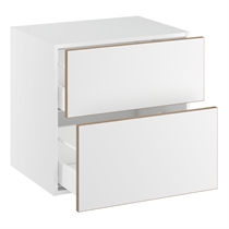 Kitchn Badunderskab lavt m/2 skuffer H:576 D:450 B:500