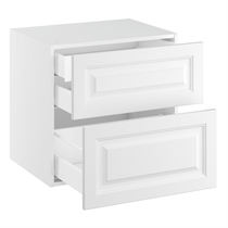 Kitchn Badunderskab lavt m/2 skuffer og 1 indvendig skuffe H:576 D:450 B:1000