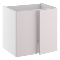 Kitchn Vaskeskab til bad med 2 låger