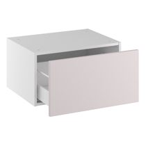 Kitchn Ekstra lavt vaskeskab bad med skuffe og udskæring