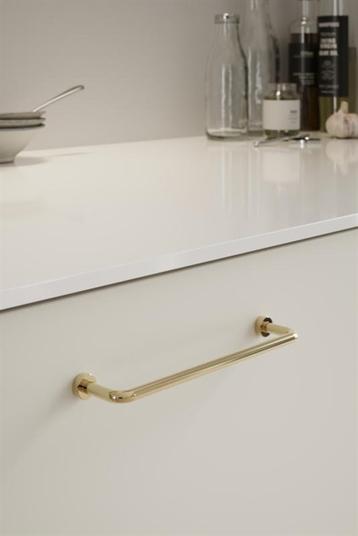 Furnipart - Lounge - greb i blyfri messing ubehandlet messing poleretCC160mm L174mm H35mm B14mm
