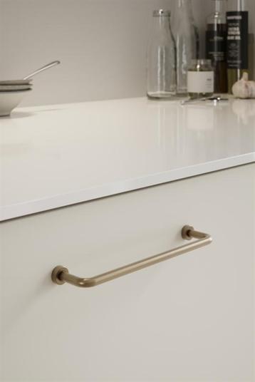 Furnipart - Lounge - greb i blyfri messing patineret messing CC160mm L174mm H35mm B14mm