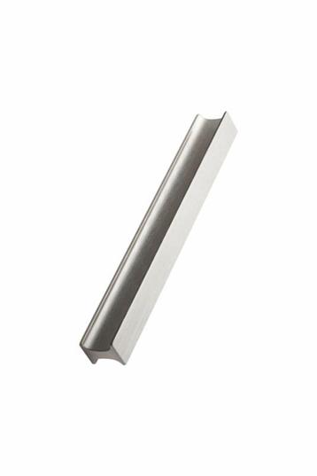 Furnipart - Track - greb i aluminium inox look CC160+544+1088mm L1200mm H24mm