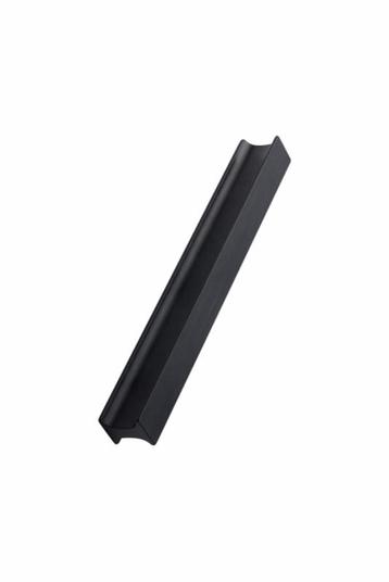 Furnipart - Track - greb i aluminium børstet mat sort CC160+544+1088mm L1200mm H24mm