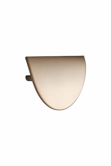 Furnipart - Horizon large - greb i zink børstet messing CC64mm L140mm H28,1mm