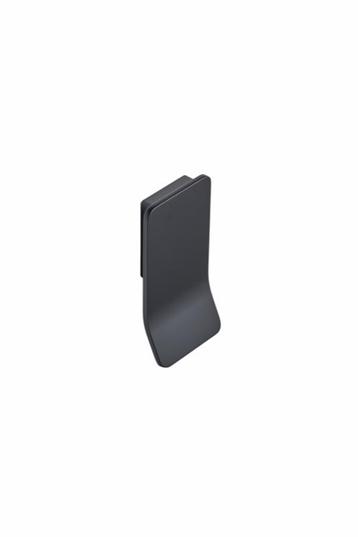 Furnipart - Leaf - greb i zink Mat sort CC32mm L42,5mm H85mm