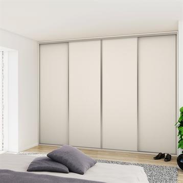 Kitchn Elan skydelåger på mål til garderobe med 4 låger - Total Bredde 160,8 til 485,6 cm