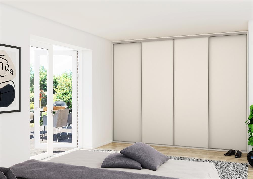 Celebert Elan skydelåger på mål til garderobe med 4 låger - Total Bredde 157 til 485,6 cm
