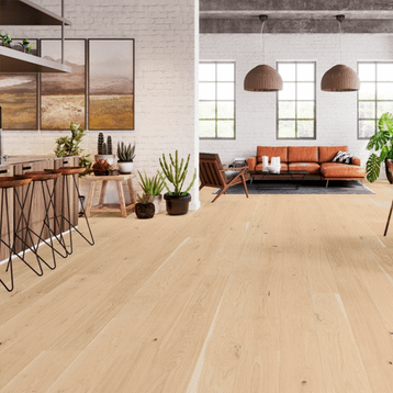 Eik Plank Diverse, Hvit matlakk