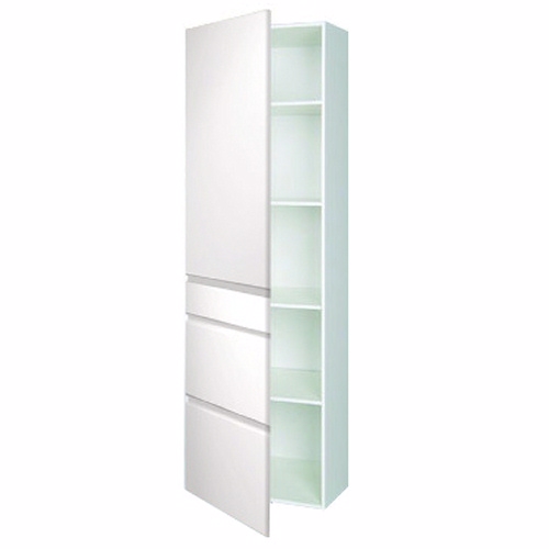 Hvitt grepsfri tilpasningsskap korpus x 40 x 32cm