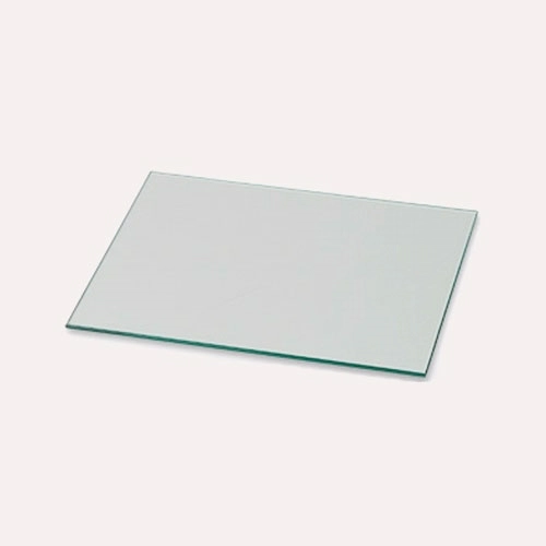 Glasshylle for korpus 30cm inkl. hyllestøtter i metall