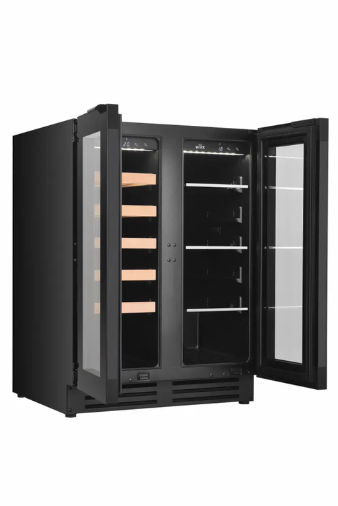 Witt WCBC6082-2BG Bordvinskab Sort