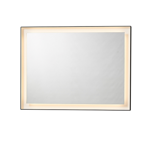 Just Wood Pisa spejl med lys - 60x80 cm