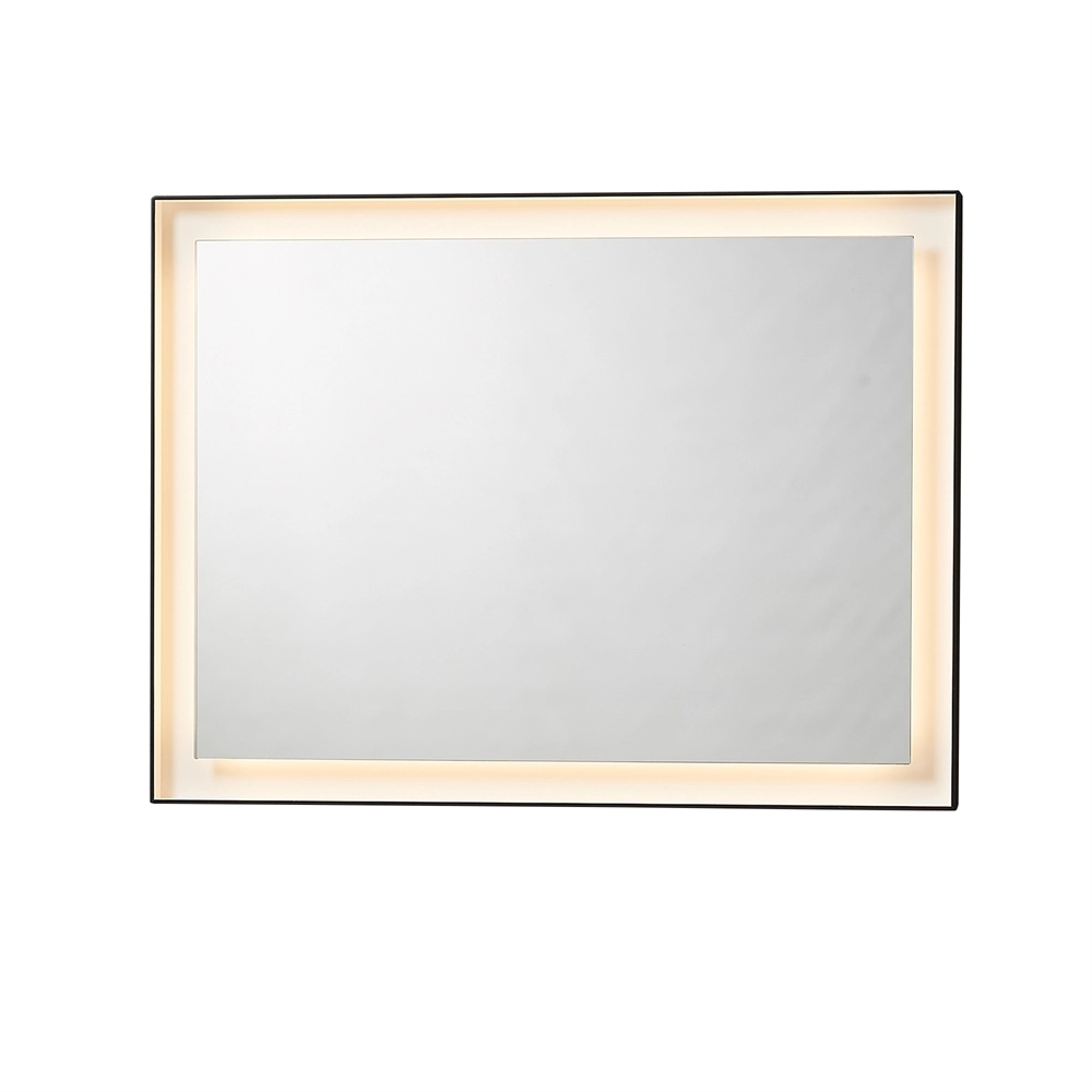 Just Wood Pisa spejl med lys - 60x80 cm