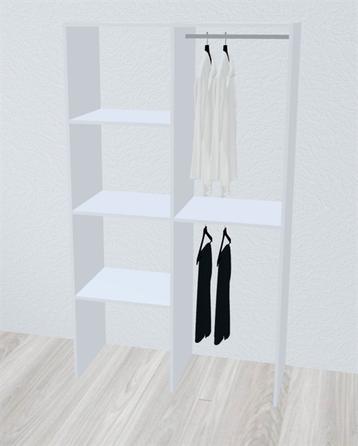 Kitchn Inventar fra bredde 120 til 140 cm passer til 2 skydedøre