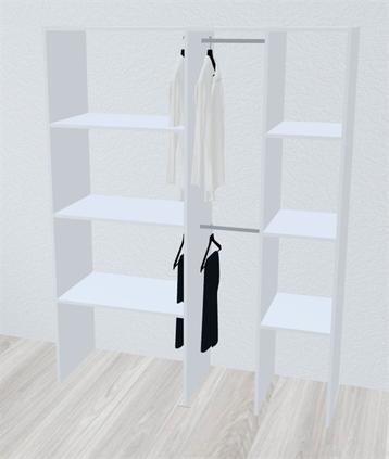 Kitchn Inventar fra bredde 160 til 180 cm passer til 2 skydedøre