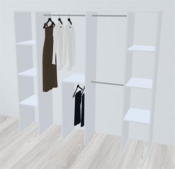 Kitchn Inventar fra bredde 220 til 240 cm