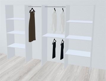 Kitchn Inventar fra bredde 300 til 320 cm passer til 4 skydedøre