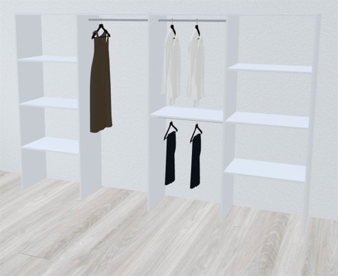 Celebert Inventar fra bredde 320 til 340 cm