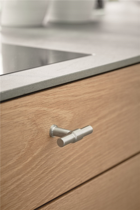 Furnipart - Knot - greb i rustfrit stål