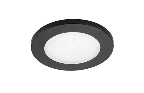 LED SPOT LEK Ø55mm spot, D-Motion, 2W 24V, Sort