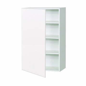 Hvitt høyt korpus foran 89,6 x 30 x 32 cm HxBxD