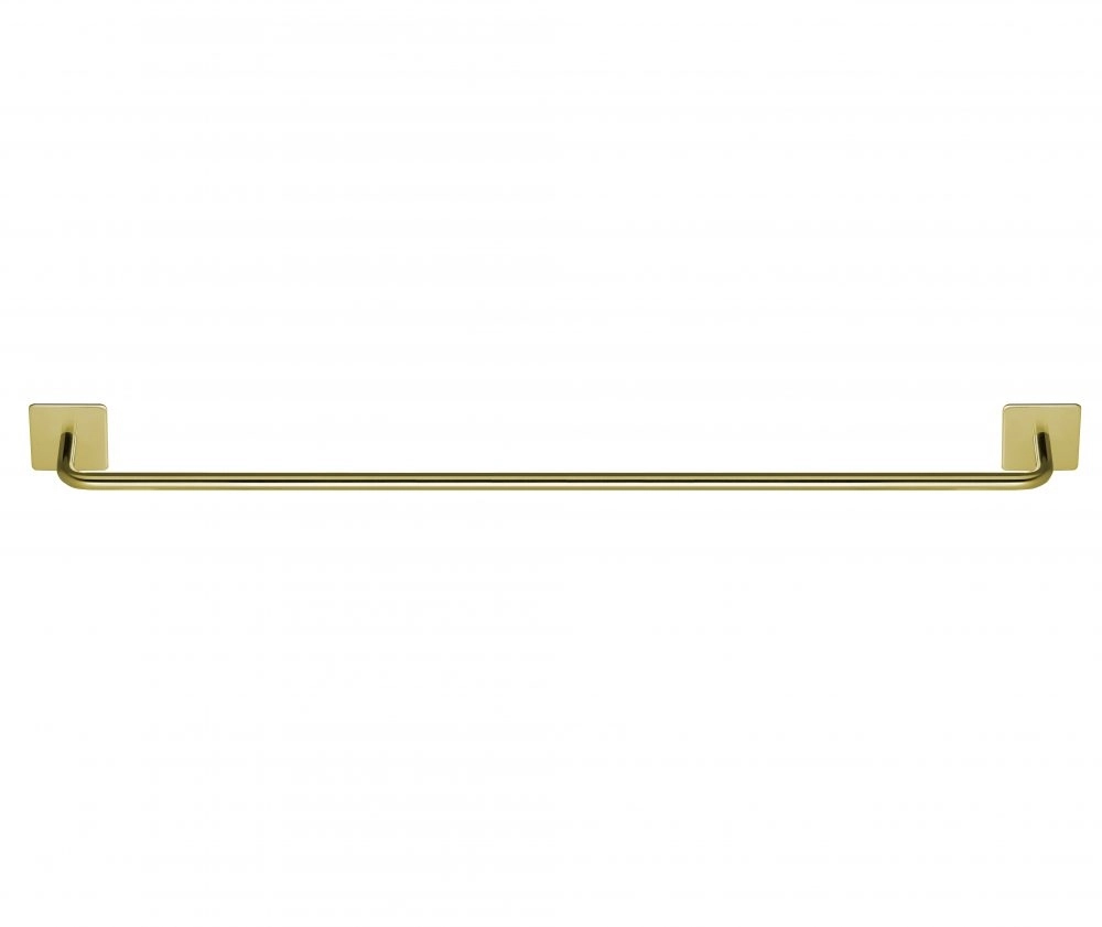 Håndklædestang 60 cm - blank messing
